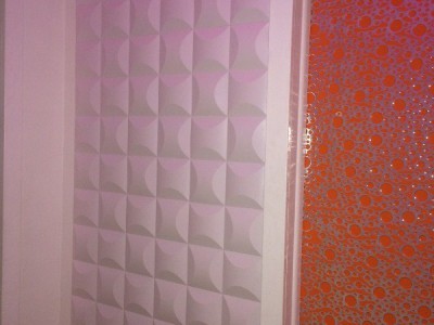 Installation of wavy wall panel #01086