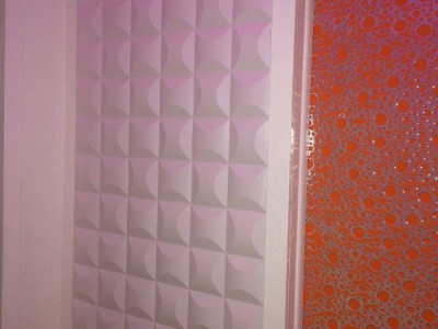 Installation of wavy wall panel #01086